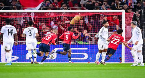 كسر سلسلة اللاهزيمة.. ليل يكبد ريال مدريد خسارته الأولى في دوري أبطال أوروبا